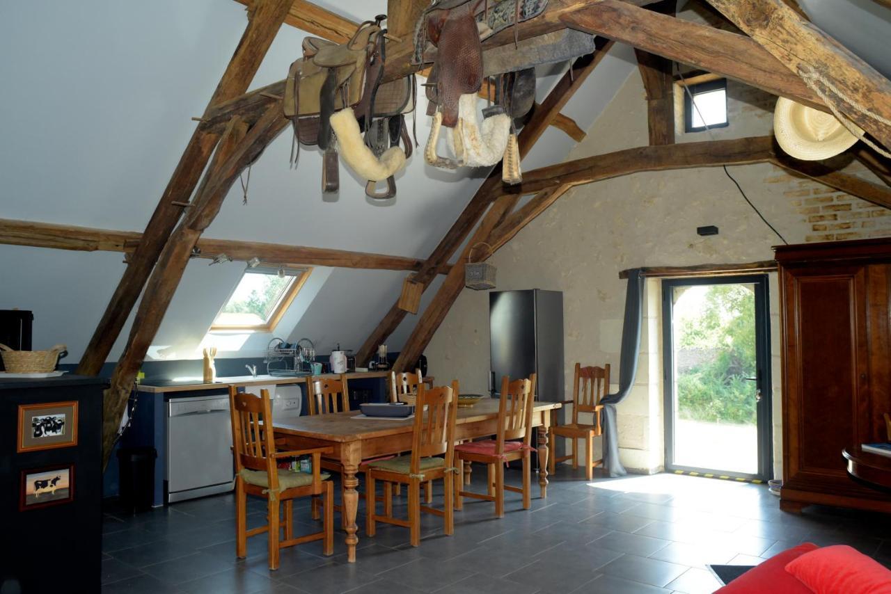 Gite Familial La Tabarderie Courcelles-de-Touraine Exteriér fotografie